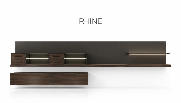 Kệ Tivi treo tường RHINE