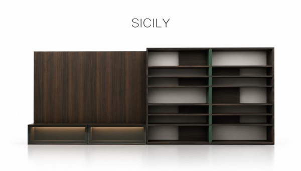 Kệ Tivi treo tường SICILY